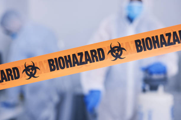 Professional Infectious Disease Decontamination technician working in Galena, IL